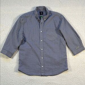 Primal Happy Trails 3/4 sleeve button-down shirt, size medium